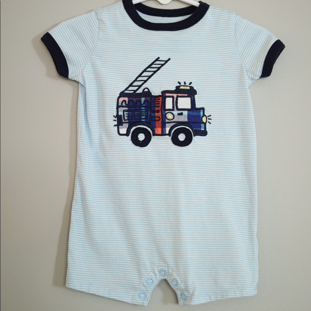 Lightening Bug Firetruck Jumper